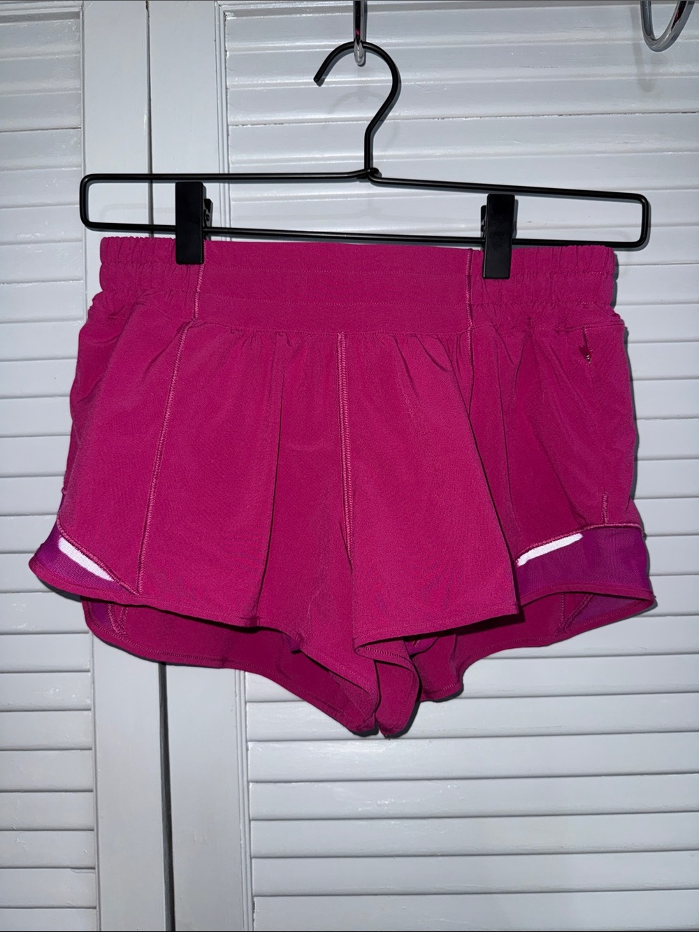 lululemon athletica Hot Pink Athletic Shorts